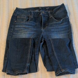 1822 Denim Women's High Rise Jeans - Dark Blue